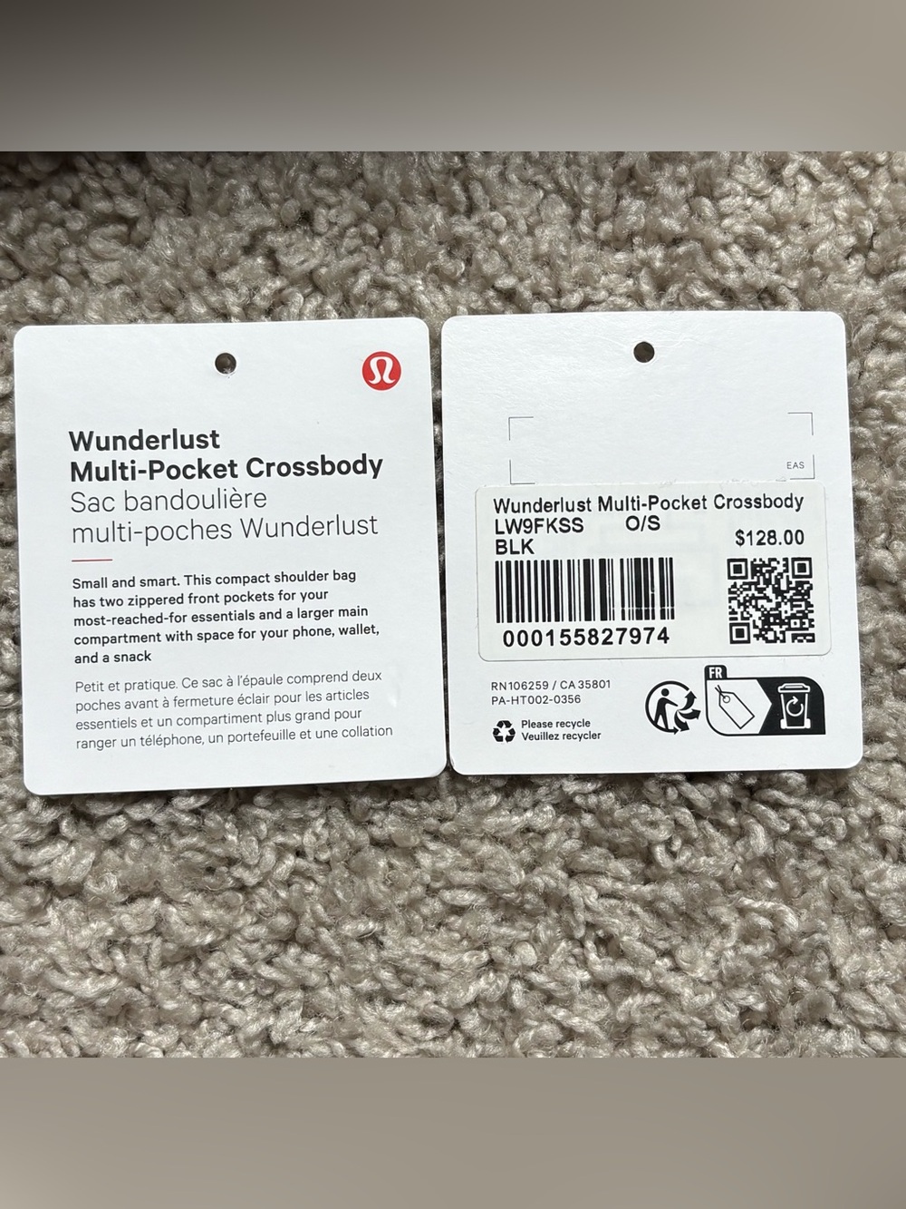 Lululemon Wunderlust Multi-Pocket Crossbody Bag 3L - Picture 5 of 7